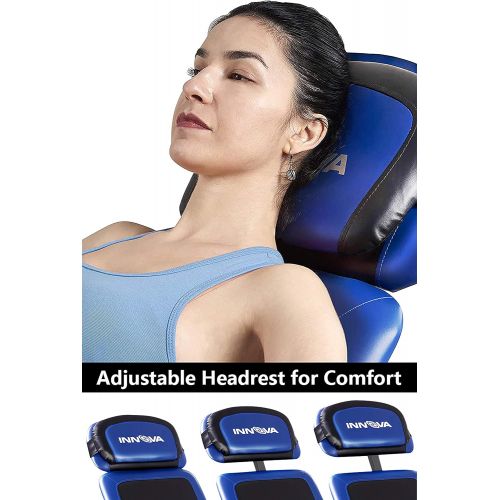  Innova Health and Fitness Innova Fitness ITM4800 Advanced Heat and Massage Therapeutic Inversion Table
