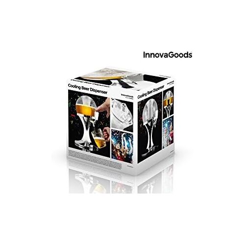  INNOVAGOODS InnovaGoods Ball Bierzapfanlage Kaltemittel, PMMA, Silber, 24x 24x 42cm