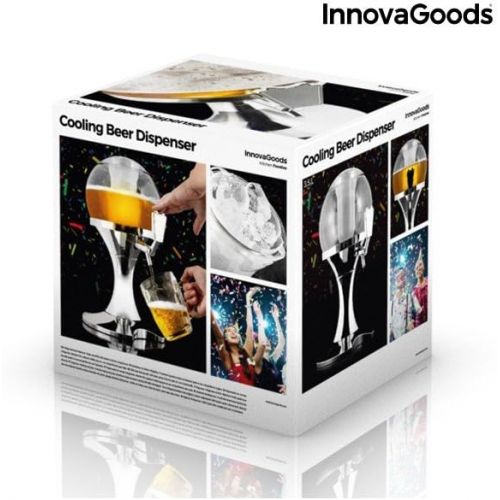  INNOVAGOODS InnovaGoods Ball Bierzapfanlage Kaltemittel, PMMA, Silber, 24x 24x 42cm