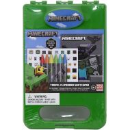 Innovative Designs Minecraft Travel Clipboard Sketchpad Coloring & Sticker Activity Set for Kids with Carrying Case