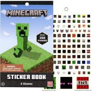 Innovative Designs Minecraft 4 Sheet Sticker Pad, 200+ Stickers