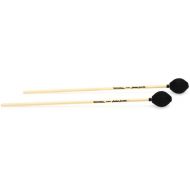 Innovative Percussion IP2004 James Ancona Hard Marimba Mallets - Black Yarn - Birch