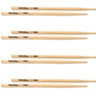 Innovative Percussion IP-HB Innovation Series Hickory Drumsticks (4 Pack) - Hybrid - Small Round Bead