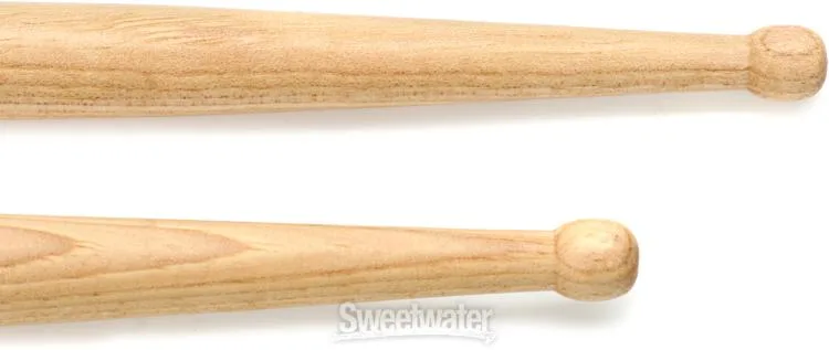  Innovative Percussion IP-HB Innovation Series Hickory Drumsticks (4 Pack) - Hybrid - Small Round Bead