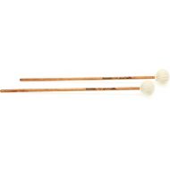 Innovative Percussion IP1001 Jim Casella Indoor/Outdoor Soft Marimba Mallets - Off White Yarn - Birch