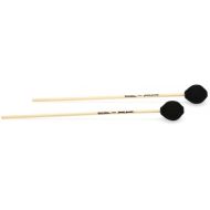 Innovative Percussion IP2001 James Ancona Extra Soft Marimba Mallets - Black Yarn - Birch