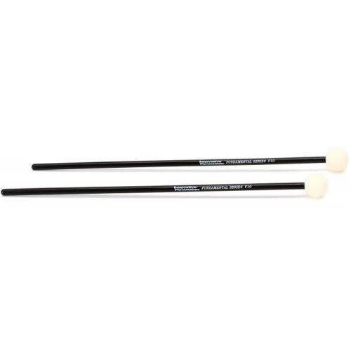  Innovative Percussion F10 Fundamental Hard Xylophone/Bell Mallets - Birch (2 Pack)