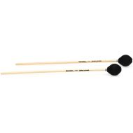 Innovative Percussion IP2003 James Ancona Medium Marimba Mallets - Black Yarn - Birch