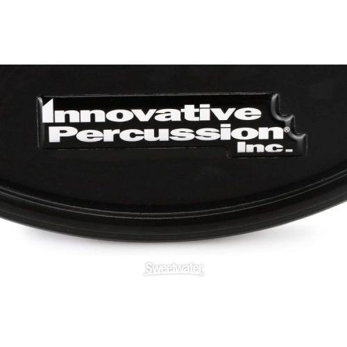  Innovative Percussion CP-1R Black Corps Practice Pad with Rim Demo