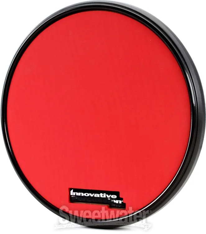  Innovative Percussion RP-1R Red Gum Rubber Practice Pad with Rim