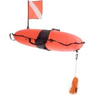 Innovative Scuba Concepts Torpedo Buoy Orange W/LINE