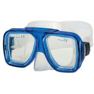 Innovative Scuba Concepts Double Lens Reef Mask (Adult, Translucent Blue/Clear)