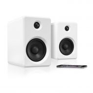 Innovative Technology Rechargeable Bluetooth Wireless 50 watt Bookshelf Speakers