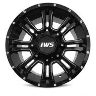 Innovative Wheel Solutions 18x9 IWS 5007 Black Wheel 5x127mm - (-12mm) Offset