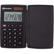 Innovera 15921 15921 Pocket Calculator with Hard Shell Flip Cover, 8-Digit, LCD