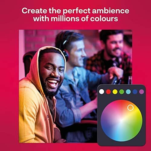  Innr flex light colour, smart LED strips, works with Philips Hue (bridge required) & Amazon Echo Plus, dimmable, RGBW