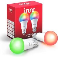 Innr E27 Smart LED Lamp Colour Dimmable RGBW Compatible with Echo Plus and Philips Hue*