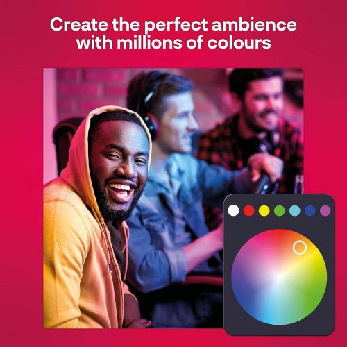  Innr E27 Smart LED Lamp Colour Dimmable RGBW Compatible with Echo Plus and Philips Hue*