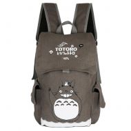 Innturt Classic Totoro Canvas Backpack Rucksack Bag School Backpack Gray