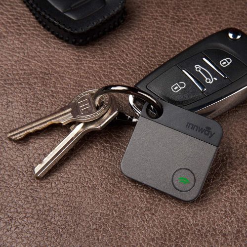  [아마존베스트]Innway Tag - Slim Waterproof Bluetooth Finder for Keys, Bag, Luggage, Water Bottles