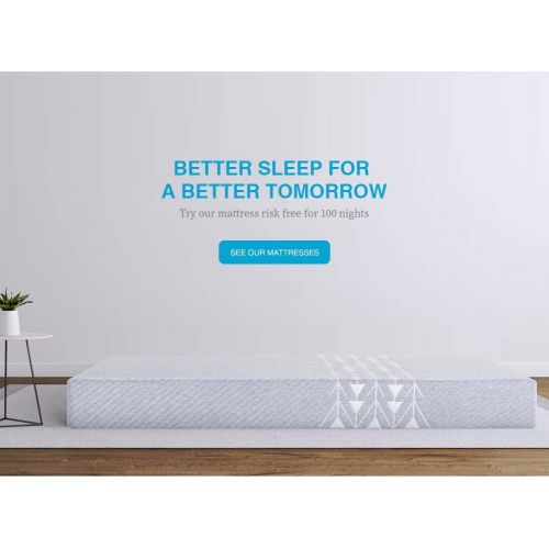  [아마존 핫딜] [아마존핫딜]Queen Mattress, Inofia 8 Inch Memory Foam Mattress in a Box, Sleep Cooler with More Pressure Relief & Support, CertiPUR-US Certified, 100 Nights Trial, 10 Years Warranty