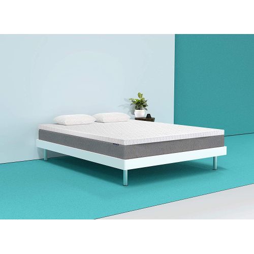  [아마존 핫딜]  [아마존핫딜]Inofia Matratzenauflage 90x200 Matratzentopper Memory Foam Viscoschaum Topper Hoehe 6cm, 2CM ECOGREE AIRYFOAM + 4CM BIOGREY RELIEFOAM, weiss, 100 Nachte Probeschlafen,10 Jahre Garant