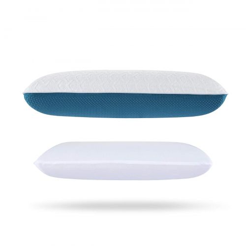  [아마존 핫딜]  [아마존핫딜]Inofia Kopfkissen Nackenstuetzkissen Memory Foam Pillow Orthopadisches Viscoschaum Schlafkissen 60x40x12cm, weiss, 100 Nachte Probeschlafen,10 Jahre Garantie