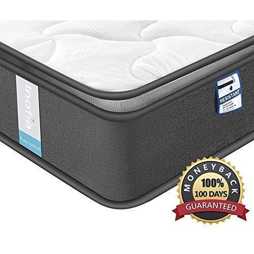  [아마존 핫딜]  [아마존핫딜]Inofia Federkernmatratze 90x200 Matratze H3 Taschenfederkernmatratze 7-Zonen,Oeko-TEX 100,3D Memory Foam, Hoehe 22 cm,100 Nachte Probeschlafen,10 Jahre Garantie(Airy Breathable, 90