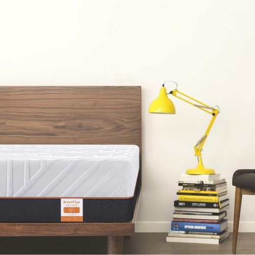  [아마존 핫딜]  [아마존핫딜]Inofia Matratze 120x200 Gelschaum Matratze RG50 Memory Foam Matratze H3 Hoehe 22cm Naturbrown,waschbar Bezug fuer Allergiker,OEKO-TEX 100,100 Nachte Probeschlafen,10 Jahre Garantie(1