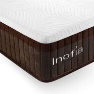 Inofia Twin Mattress, Bed in a Box, Sleeps Cooler with More Pressure Relief & Support Than Memory Foam, CertiPUR-US Certified, Medium Firm, 10 Year U.S. Warranty, Single Size, 11.4