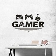 Inones Gamer Wall Decal Stickers Removable DIY Vinyl Game Wall Sticker for Boys Game Room Bedroom Nursery Home Decoration Wallpaper (17 x 11)