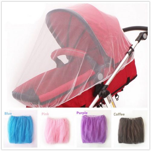  Inoutdoorkit Baby Stroller Mosquito Bug Net Insect Netting Cover 59 Large Size for Pram, Buggy, Infant Carriers, Car Seats, Cradles, Cribs, Bassinets, Playpens, Baby Stroller Bed Full Mesh Cove