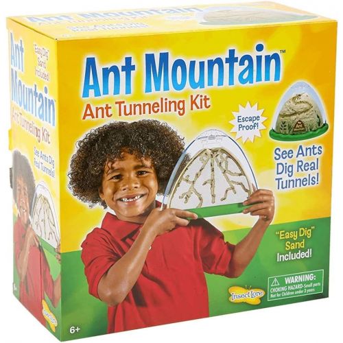  [아마존베스트]Insect Lore Ant Farm - Two Sided Ant Mountain- Includes Habitat, Sand And Voucher for Live Ants