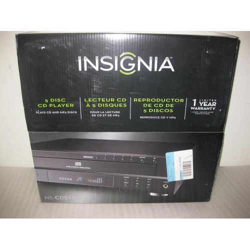  Insignia - 5-Disc CD Changer