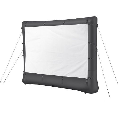  Insignia 96 Inflatable Outdoor Projector Screen Black NS-SCR116