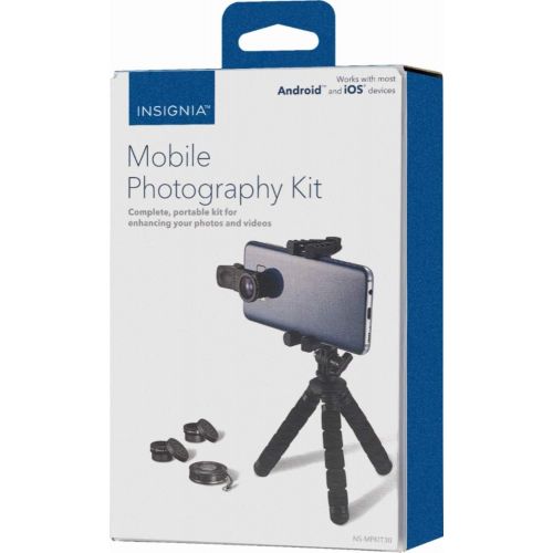 Insignia Mobile Photography Tripod and Camera Phone Accessory Kit - Model: NS-MPKIT30