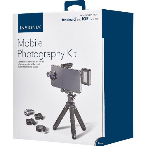  InsigniaTM Insignia Mobile Photography Kit Black NS-MPKIT50