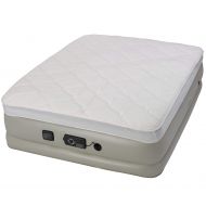 Insta-Bed Raised Air Mattress with Never Flat Pump - Queen Pillow Top (Renewed)