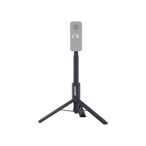  Insta360 2-in-1 Invisible Selfie Stick + Tripod, Compatible with GO 3/X3/ONE RS(1-Inch 360 Excluded)/ONE X2/ONE X/GO 2/ONE R/ONE
