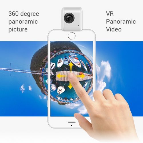  Insta360Nano Compact Mini Panoramic 3K HD Video 210Degree Dual Wide Angle Panoramic Macro Fisheye Lens For Headset Goggle