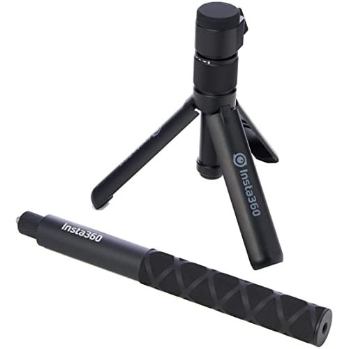  Insta360 Bullet Time Bundle, Invisible Selfie Stick, Handle with Fold Tripod Stand, for ONE X, ONE Panoramic Action Camera, Multi-Functional All-in-One Package