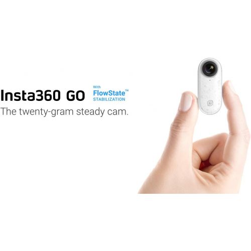  Insta360 GO Stabilized Sports Action Camera Mount Anywhere Hands Free Auto Edit Slow-mo Vlog Travel 1080P Video Cam