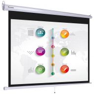 Instahibit 72 16:9 Manual Pull Down Projector Screen Self-Locking Home Meeting Room Classroom Restaurant Bar