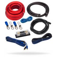 InstallGear 4 Gauge Complete Amp Kit Amplifier Installation Wiring Wire