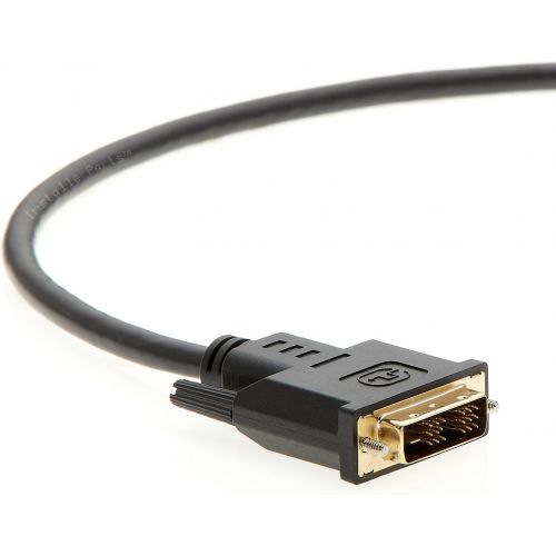  InstallerParts (20 Pack) 30ft High-Speed HDMI to DVI-D Adapter Cable - Bi-Directional and Gold Plated - Supports 2K, 1080p for HDTV, DVD, Mac, PC, Projectors, Cable Boxes and More!