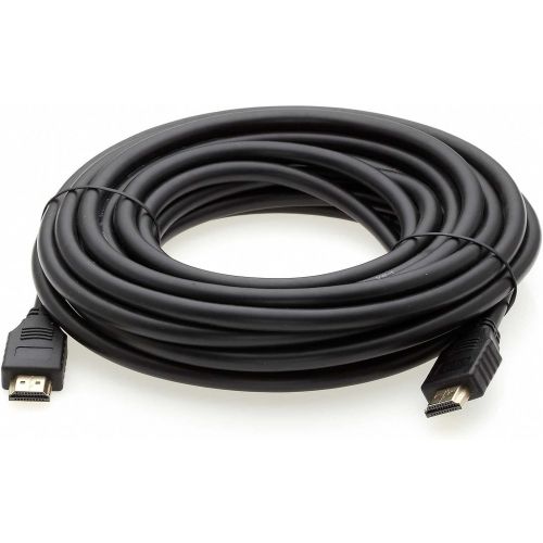  InstallerParts (40 Pack) 15 FT High Speed HDMI Cable with Ethernet - Compatible with 3D, 4K, 1080p, HDTV, Roku, Mac, PC, and More!