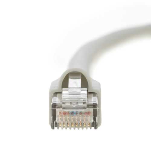  InstallerParts (80 Pack) Ethernet Cable CAT6A Cable UTP Booted 7 FT - Gray - Professional Series - 10GigabitSec NetworkHigh Speed Internet Cable, 550MHZ