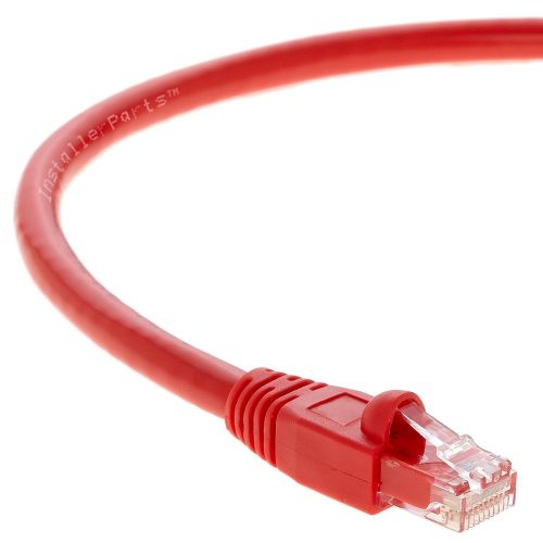  InstallerParts (80 Pack) Ethernet Cable CAT6A Cable UTP Booted 7 FT - Gray - Professional Series - 10GigabitSec NetworkHigh Speed Internet Cable, 550MHZ