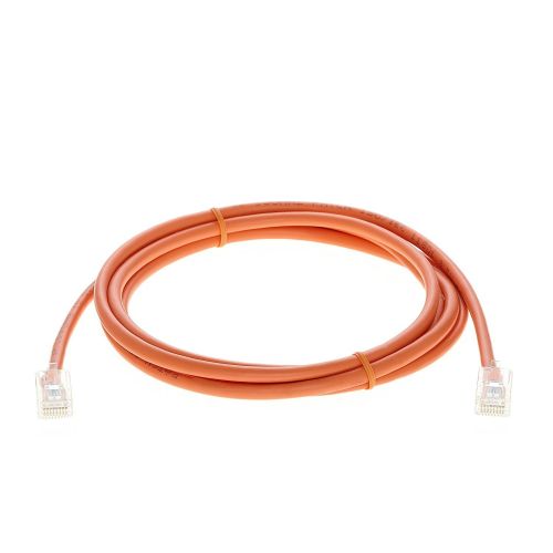  InstallerParts (70 Pack) Ethernet Cable CAT6 Cable UTP Non-Booted 15 FT - Orange - Professional Series - 10GigabitSec NetworkHigh Speed Internet Cable, 550MHZ