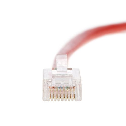  InstallerParts (70 Pack) Ethernet Cable CAT6 Cable UTP Non-Booted 15 FT - Orange - Professional Series - 10GigabitSec NetworkHigh Speed Internet Cable, 550MHZ